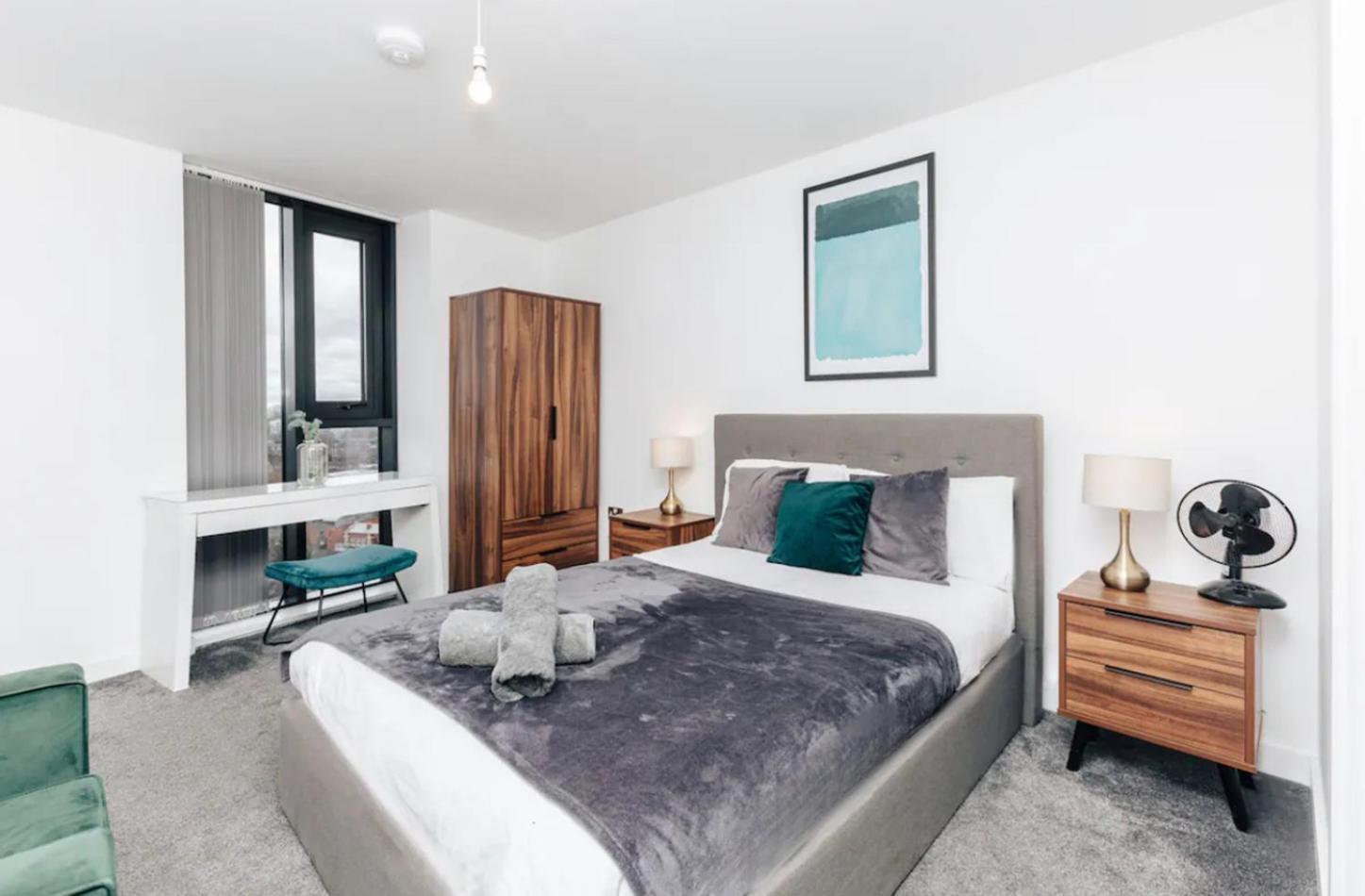 Luxury 2 Bedroom Apartment, Broad Street Birmingham Kültér fotó