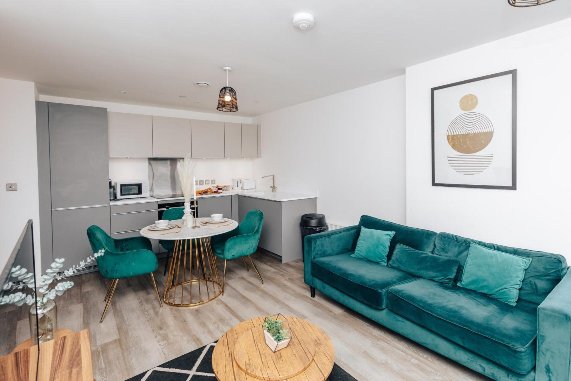 Luxury 2 Bedroom Apartment, Broad Street Birmingham Kültér fotó